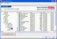 Linux Partition Recovery screenshot